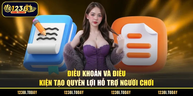 Điều khoản và điều kiện tạo quyền lợi hỗ trợ người chơi